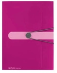Herlitz 11216538, Herlitz Sammelmappe easy orga to go, A4, PP-Folie, beere opak, 3