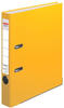 Herlitz PP-Color Ordner, Rückenbreite: 50 mm, gelb Kunststoff-Schlitzordner DIN A4,