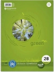 Ursus 608575020, Ursus Green Collegebook (A4, Kariert) (608575020) Weiss/Gr&uuml;n