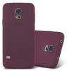 Cadorabo TPU Frosted Cover (Galaxy S5, S5 Neo), Smartphone Hülle, Violett
