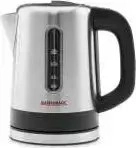 Gastroback 42445, Gastroback Wasserkocher (1 l) (42445) Schwarz/Silber