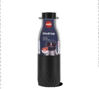 Emsa N3110500, Emsa Bludrop (0.50 l) (N3110500) Schwarz/Silber