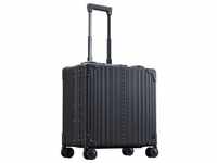 Aleon, Koffer, Rollenkoffer Deluxe, Aluminium, Onyx, Schwarz, (28.30 l, S)