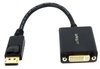 StarTech DisplayPort zu (DVI, 25.40 cm), Data + Video Adapter, Schwarz