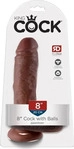 Pipedream 603912350241, Pipedream Cock - With Balls (603912350241) Braun