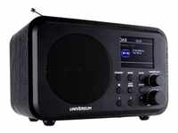 Universum DR 300-20 Tischradio DAB+, UKW Bluetooth, DAB+, UKW wiederaufladbar Schwarz