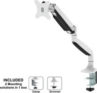 Neomounts NM-D750WHITE, Neomounts FlachbildschirmTischhalterung (Tisch, 32", 9 kg)