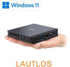 CSL Narrow Box Compact v4 (Intel Celeron N4120, 4 GB, 128 GB, eMMC), PC, Schwarz
