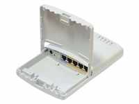 MikroTik MT RB750P-PBR2 PowerBox Outdoor 5x Ethernet-Port-Router mit PoE-Ausgang