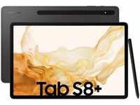 Samsung SM-X806BZABEUE, Samsung Galaxy Tab S8+ (5G, 12.40 ", 256 GB, Graphite) Grau