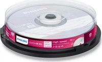 Philips DR8S8B10F/00, Philips 1x10 DVD+R 8,5GB DL 8x SP (10x) (DR8S8B10F/00)