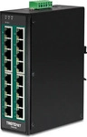 Trendnet TI-PG160, Trendnet TI-PG160 Switch (16 Ports) (TI-PG160) Schwarz