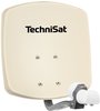 TechniSat DigiDish 33, universal twin LNB, Beige (Parabolantenne, DVB-S / -S2), SAT