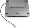 Acer HP.DSCAB.012 (USB C), Dockingstation + USB Hub, Silber