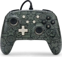 PowerA 299221, PowerA Pro Controller con Filo - Power Up Mario (Switch) (299221)