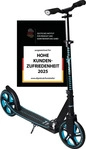 Muuwmi Aluminium Scooter Pro - Tretroller, 215 mm, ABEC 7,, h&ouml;henverstellbar,