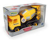 Wader Yellow 38 cm Middle Truck concrete mixer in a box
