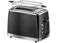 Russell Hobbs 26150-56, Russell Hobbs Matte black toaster 26150-56 Schwarz/Silber