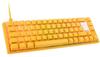 Ducky One 3 Yellow SF gaming keyboard, RGB LED - MX black (DE, Kabelgebunden)