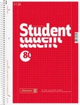 Brunnen 1067928, Brunnen Collegeblock (A4, Kariert) (1067928) Rot