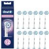 Oral-B Sensitive Clean Clean&Care (12 x) Weiss