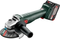 Metabo 602249650, Metabo Akku-Winkelschleifer W 18 L 9-125 Quick (125 mm)...