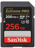 SanDisk Extreme PRO SDXC (SDXC, 256 GB, U3, UHS-I) (20954988) Rot/Schwarz