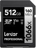 Lexar LSD1066512G-BNNNG, Lexar Professional GB SDXC UHS-I Klasse 10 (SDXC, 512 GB,