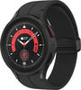 Samsung Galaxy Watch5 Pro LTE (45 mm, Titan, 4G, One Size) (24924886) Black