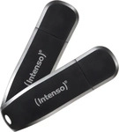 Intenso 3533484, Intenso Speed line 2 x 64GB (64 GB, USB-A) (3533484) Schwarz