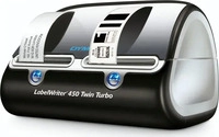 Dymo S0838870, Dymo Labelwriter 450 Twin Turbo (300 dpi) (S0838870) Schwarz/Silber