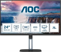 AOC 24V5CE/BK, AOC 24V5CE/BK (1920 x 1080 Pixel, 23.80") (24V5CE/BK) Schwarz