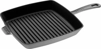 Staub 40501-109-0, Staub American Grillpfanne 30 cm, Graphit-Grau, Gusseisen