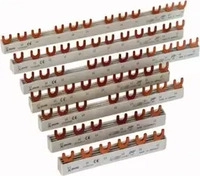 Eaton 215639, Eaton Phasenschiene 3polig 10 mm&sup2; 21 (215639) Rot