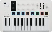 Arturia B0BGMNKCNT, Arturia MiniLab 3 (Keyboard) (B0BGMNKCNT) Weiss