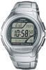 Casio, Armbanduhr, WV-58DE-1AVEF, Silber, (Digitaluhr, Hybrid Uhr, Funkuhr, 43.70 mm)