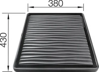 Blanco 230734, Blanco Wellentropf (230734) Schwarz