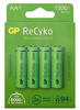 GP Batteries 1x4 ReCyko NiMH Akku AA 1300mAH, ready to use, NEU (4 Stk., AA, 1300