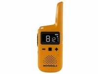 Motorola T72 walkie talkie, 16 channels, yellow (8 km), Walkie-Talkie, Orange