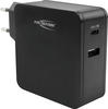 Ansmann Home Charger 254PD (60 W, Quick Charge 3.0, Power Delivery), USB...