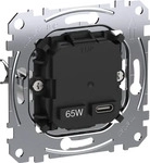 Merten MEG4366-0130, Merten MEG4366-0130 USB-Ladeeinsatz Typ 1x USB C mit