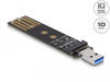 Delock Combo Konverter für M.2 NVMe PCIe oder SATA SSD mit USB 3.2 Gen 2, SSD +