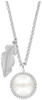 Engelsrufer, Halsschmuck, Glory Feder Halskette, (Silber 925, 50 cm)