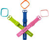 Xplora X6 Energy Pack (Kunststoff), Uhrenarmband, Blau, Grün, Pink