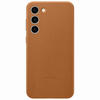 Samsung Leather Case (Galaxy S23+), Smartphone Hülle, Braun