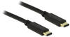Delock USB C – USB-C (2 m, USB 2.0), USB Kabel