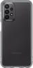 Samsung Soft Clear Cover (Galaxy A23 5G), Smartphone Hülle, Schwarz, Transparent