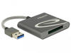 Delock USB zu XQD 2.0 (USB 3.0) (13849852) Grau