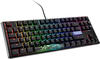 Ducky One 3 Classic Black/White TKL Gaming Tastatur, RGB LED - MX-Red (US) (US,