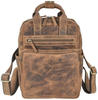 Greenburry, Rucksack, Rucksack / Daypack Vintage 1567A Backpack, Braun, (9 l)